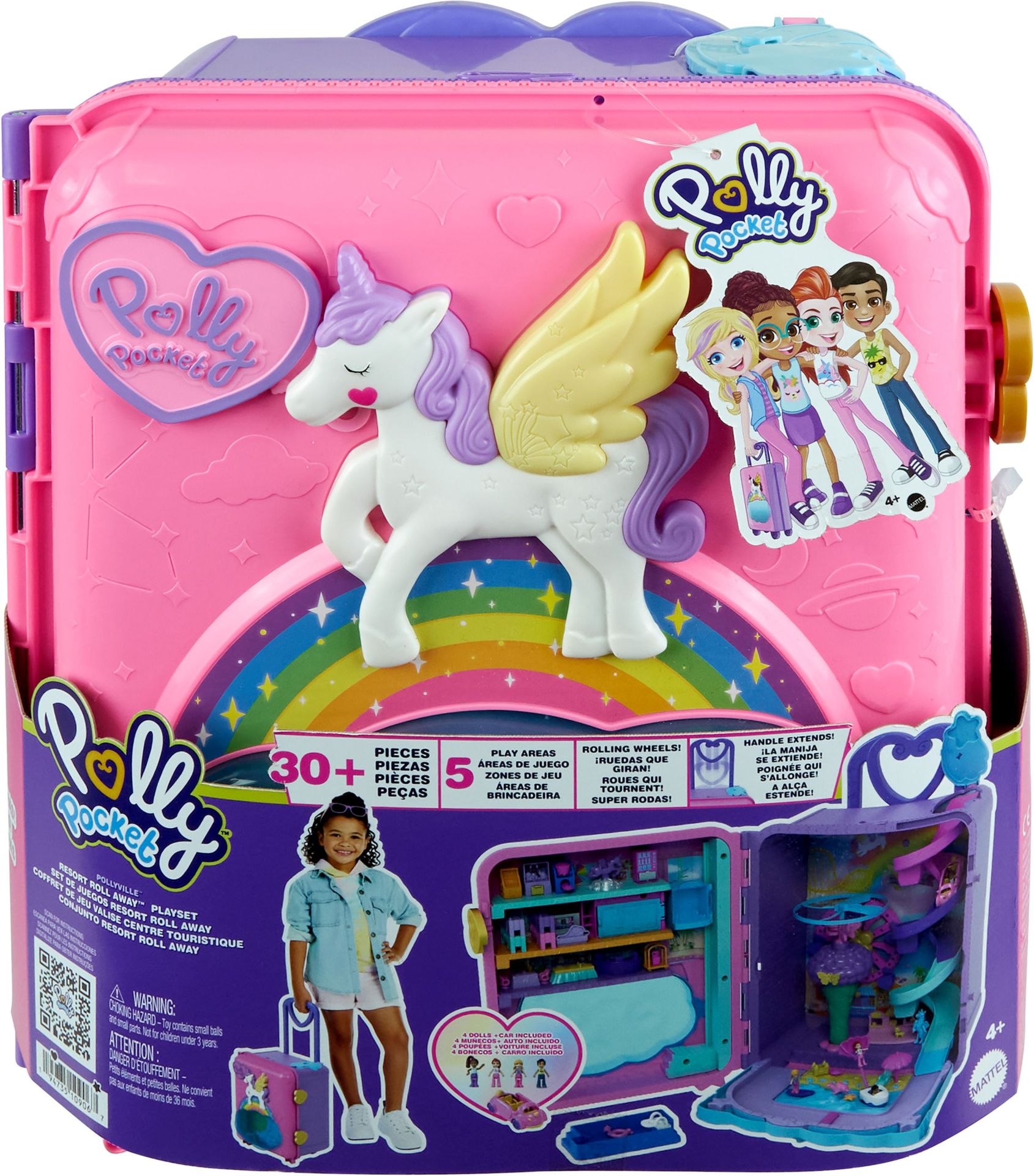 Polly Pocket Urlaub im Rollkoffer Spielset Polly, Pocket, Urlaub, im, Rollkoffer, Spielset