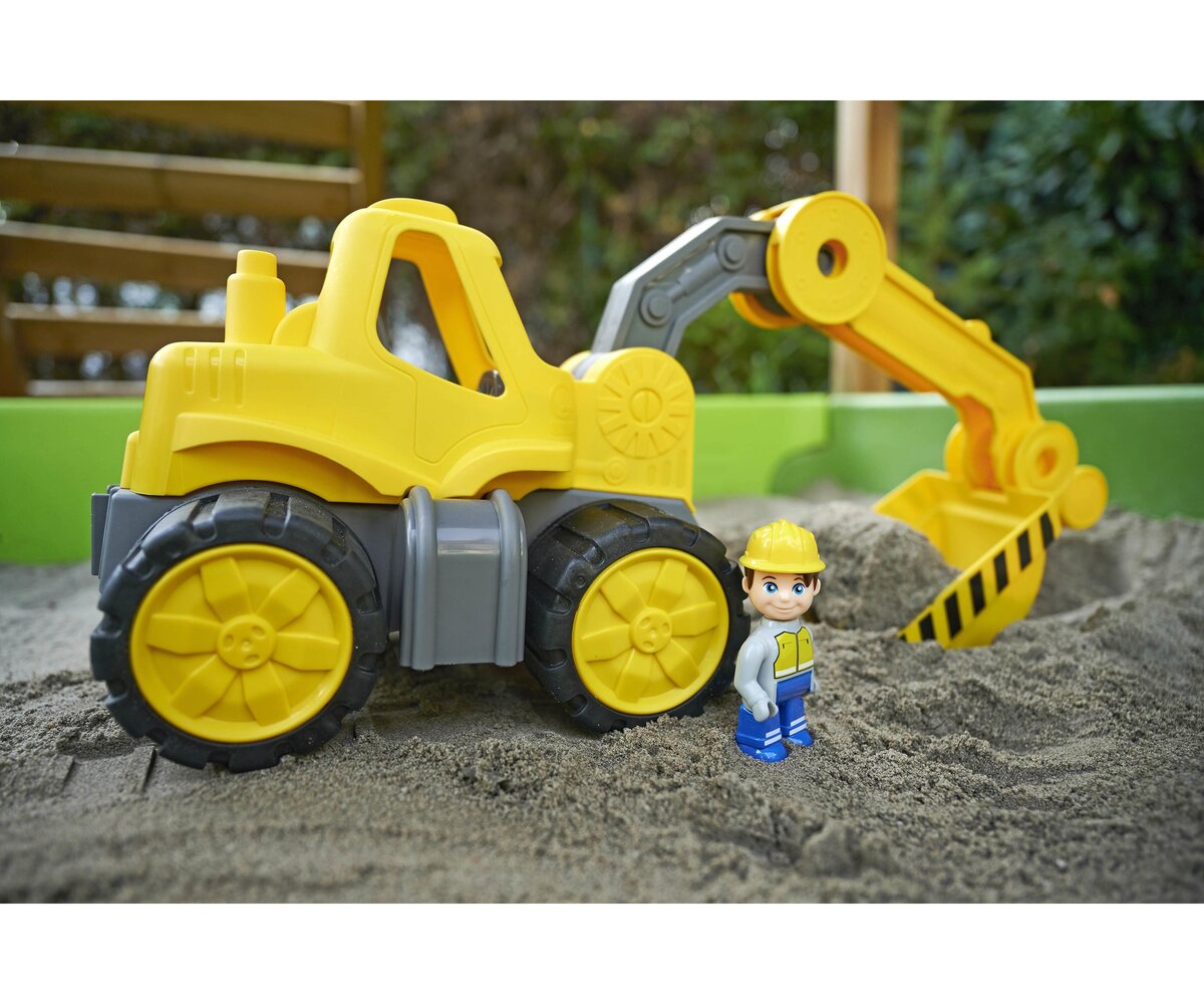 Spielzeug, Person, Bulldozer, Maschine