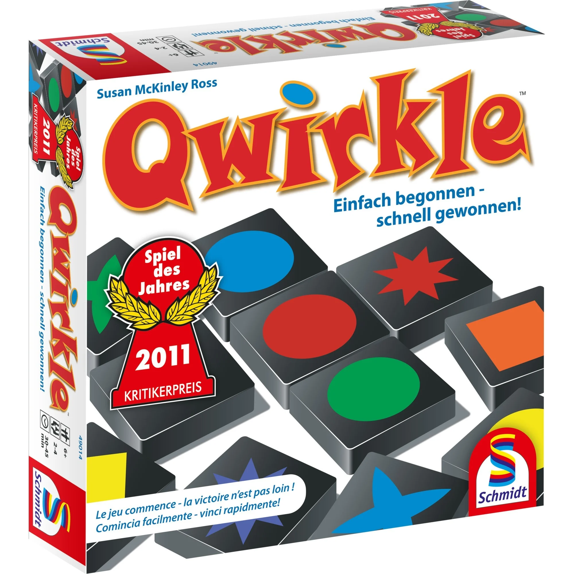 Schmidt Spiele Qwirkle - Spiel des Jahres 2011
