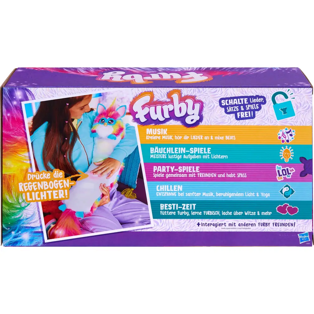 FUR Dj Furby Rainbow