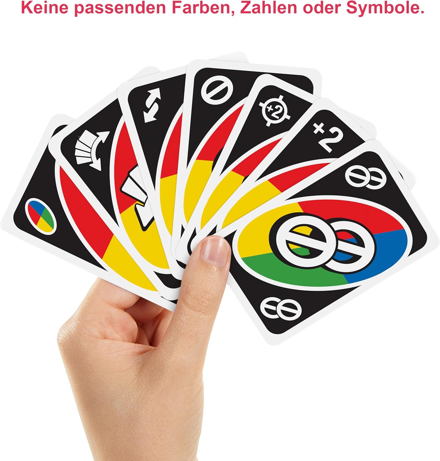 UNO, All, Wild, Das, wilde, Kartenspiel, ohne, Regeln, Mattel, HHL33