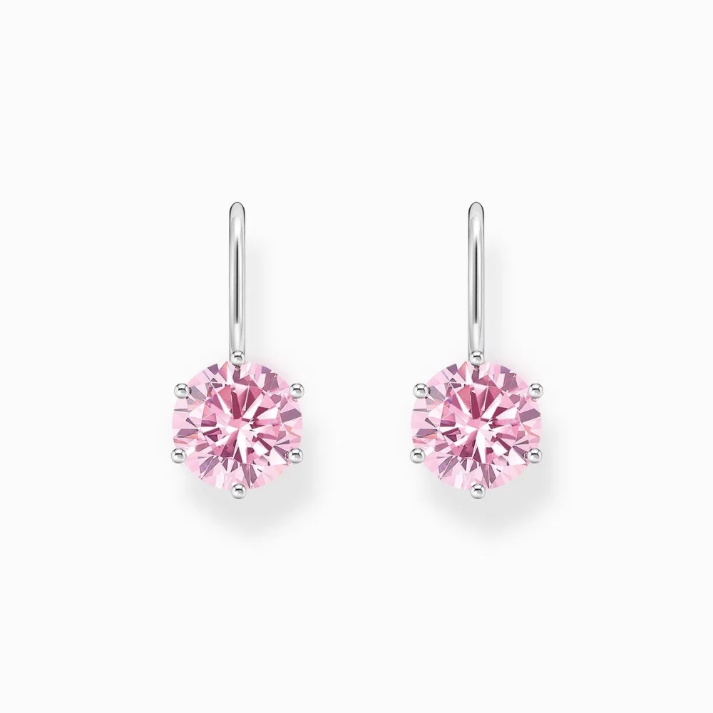 Thomas Sabo Ohrhänger Mit Großem Pinken Zirkonia Silber H2287 051 9 Thomas Sabo Ohrhänger Mit Großem Pinken Zirkonia Silber H2287 051 9