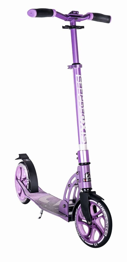 SIX DEGREES Aluminium Scooter 205 mm lila SIX, DEGREES, Aluminium, Scooter, 205, mm, lila, Roller, Transport, Fahrzeug, E-Scooter