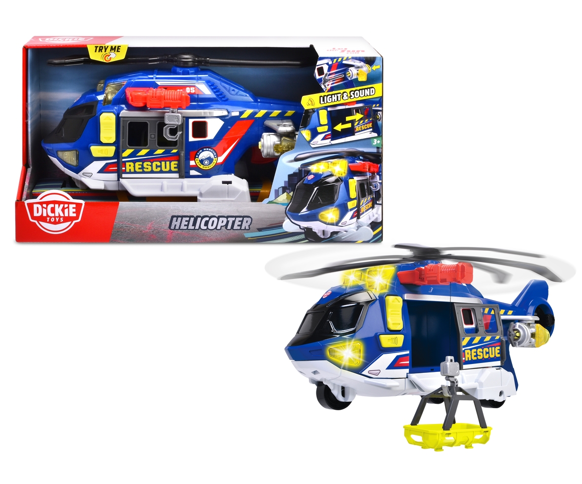 Dickie, Toys, Helicopter, 203307002, Flugzeug, Hubschrauber, Transport, Fahrzeug