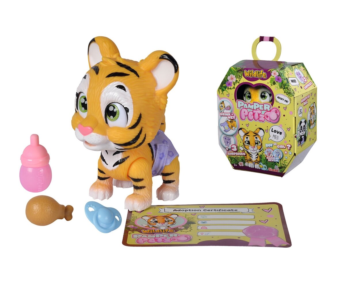 Simba, Pamper, Petz, Tiger, 105953575, Spielzeug