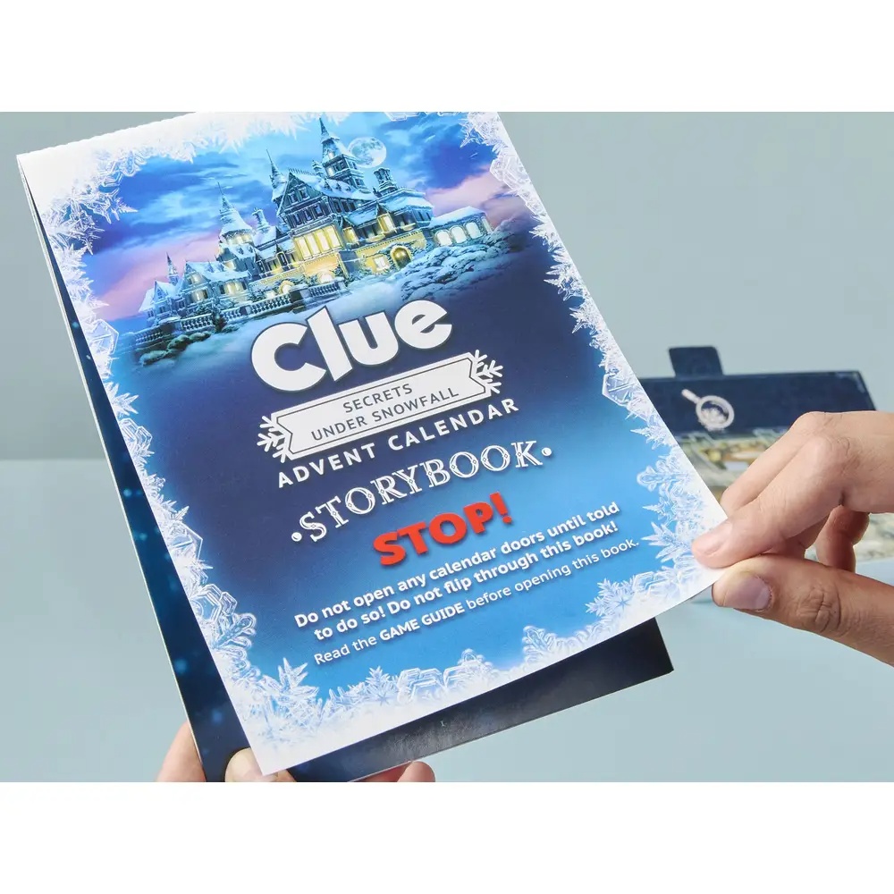 Cluedo Adventskalender Secrets Under Snowfall