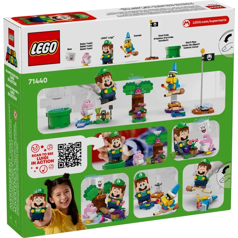 LEGO® Super Mario™ Abenteuer mit dem interaktiven LEGO® Luigi™ 71440