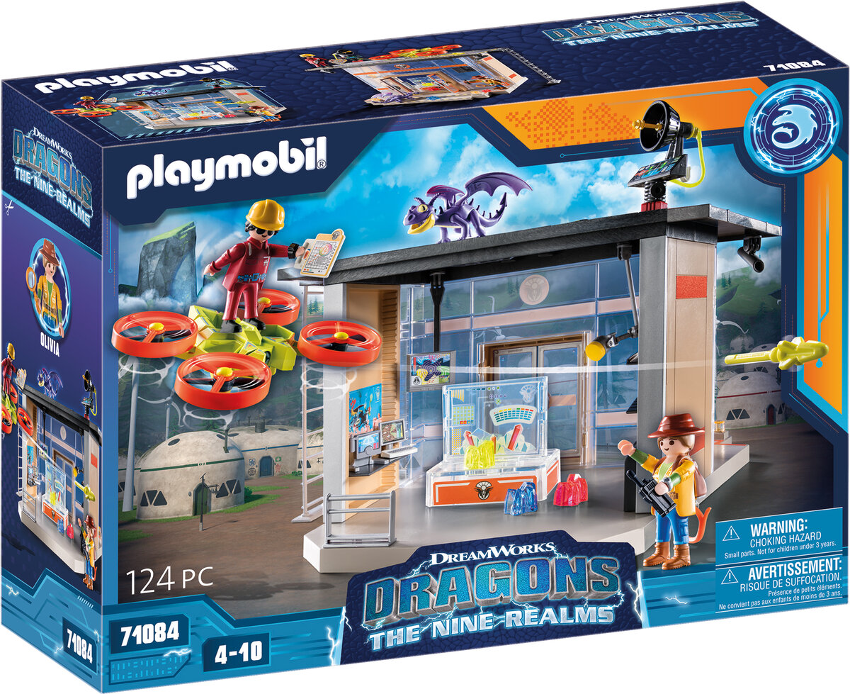 PLAYMOBIL, 71084, Dragons, The, Nine, Realms, Icaris, Lab, Person