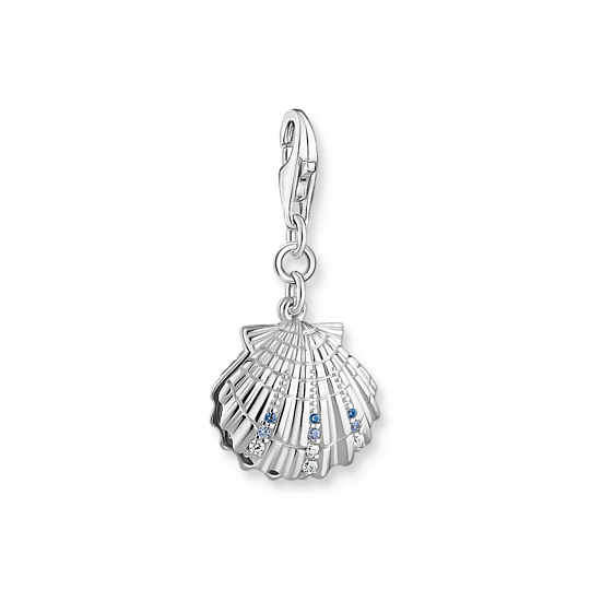 Thomas Sabo Anhänger Charm-Club Muschel Silber Thomas, Sabo, Anhänger, Charm-Club, Muschel, Silber, Zubehor, Ohrring, Schmuck, Silber