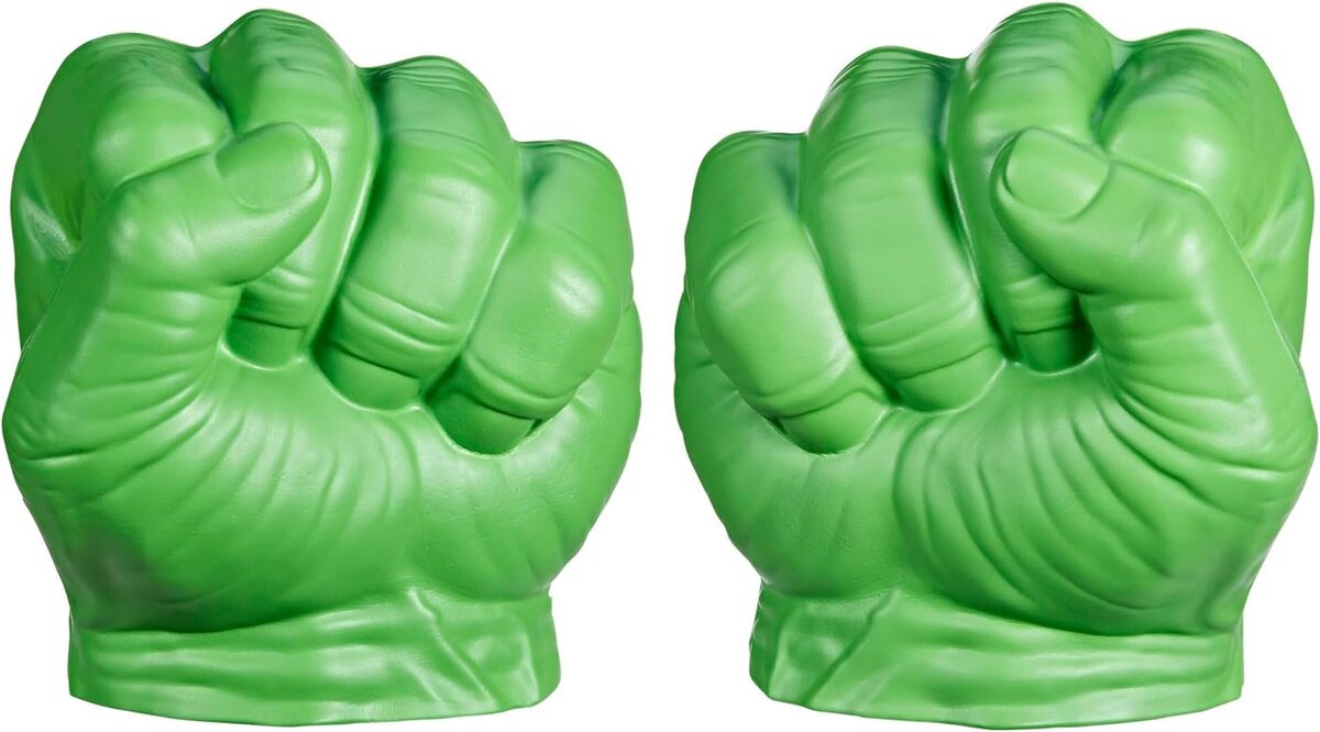 MARVEL Avengers Hulk Gamma-Schmetterfäuste Rollenspielzeug Bekleidung, Handschuh, Person