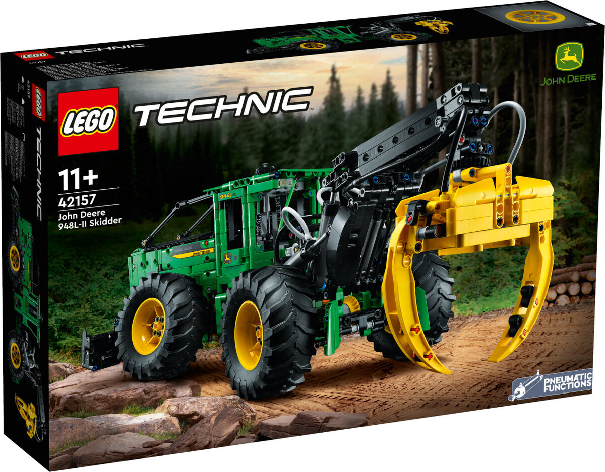LEGO_42157_Technic_-_John_Deere_948L-II_Skidder_, Maschine, Rad