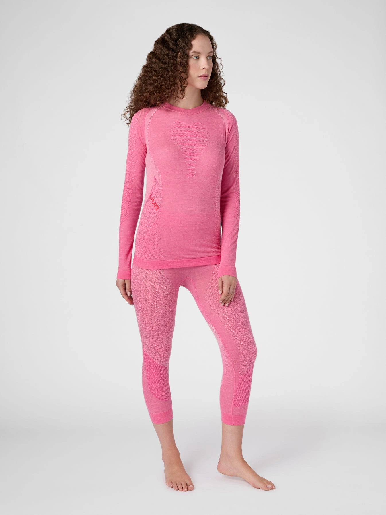 UYN Damen Fusyon Biotech Underwear Shirt Long Sleeve U100420P553 - Fuchsia Purple GR. L/XL