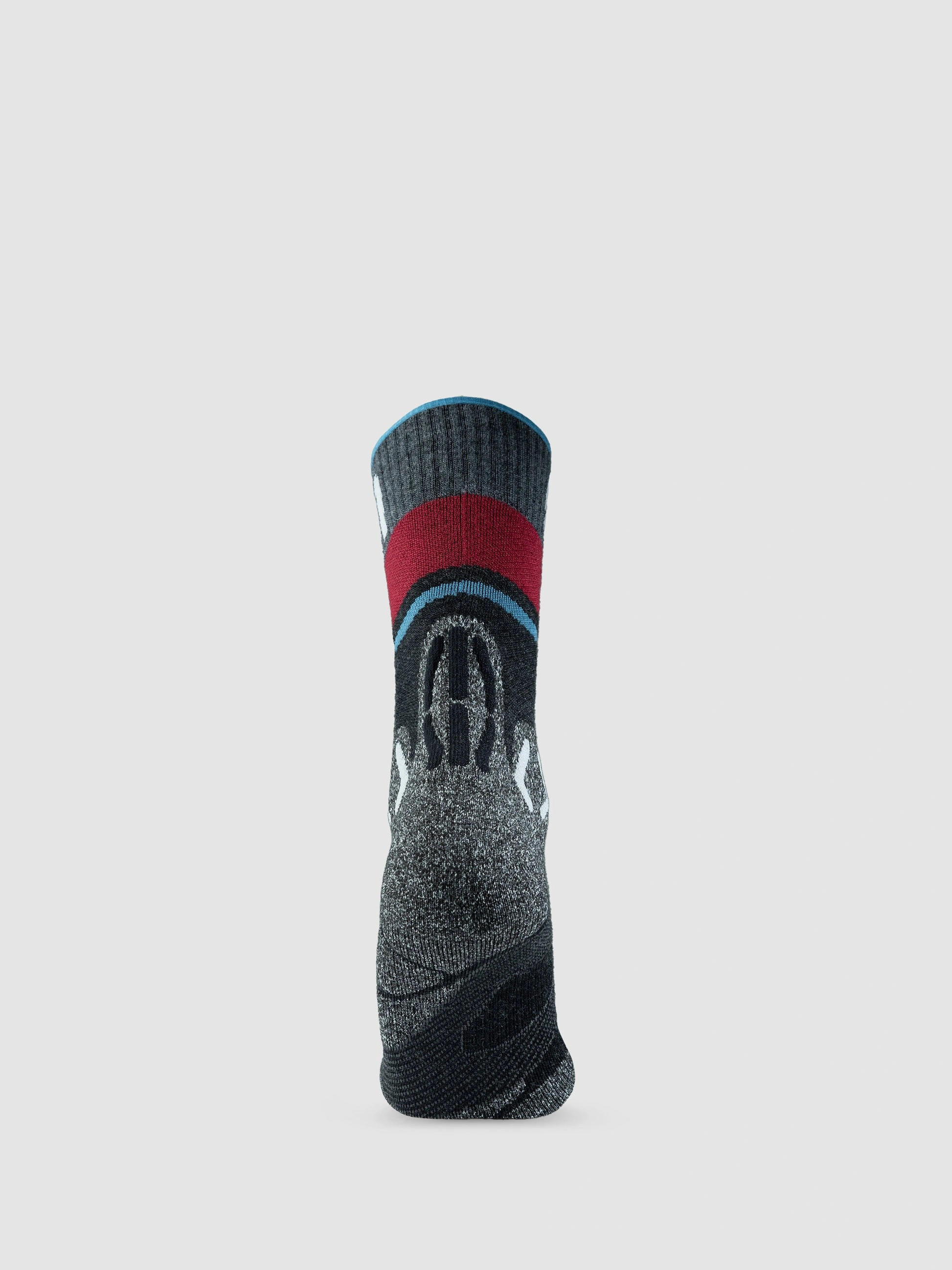 UYN Herren Trekkingsocken One Merino S100276G036 - Anthrazit/Blau GR. 39/41