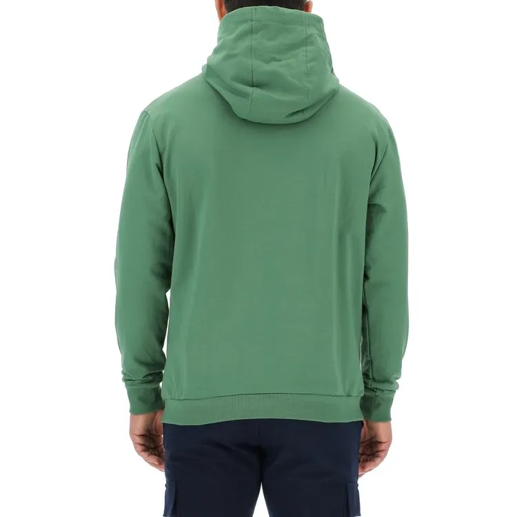 JEEP Herren Kapuzenpullover O102716GN - Dunkelgrüner Hoodie mit großem Jeep-Logo