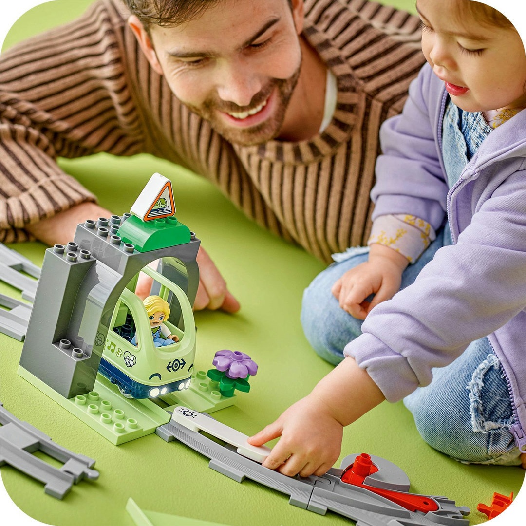 LEGO® DUPLO® Eisenbahntunnel und Schienen - Erweiterungsset 10425