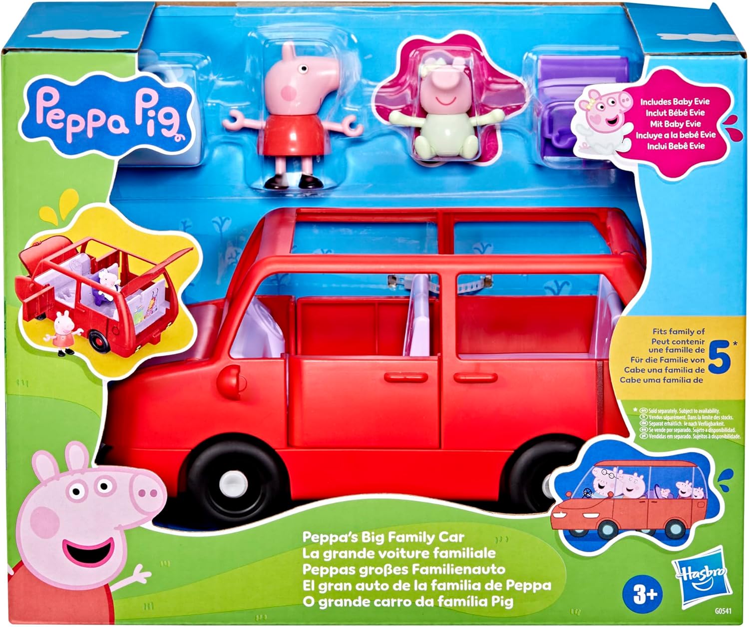 Peppa Pig Peppas Big Family Car Peppa Pig Peppas Big Family Car