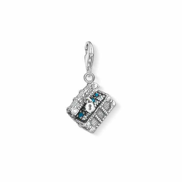 Thomas Sabo Anhänger Charm-Club Schatztruhe 1523-347-21 Thomas, Sabo, Anhänger, Charm-Club, Schatztruhe, 1523-347-21, Zubehor, Ohrring, Schmuck, Diamant, Anhänger