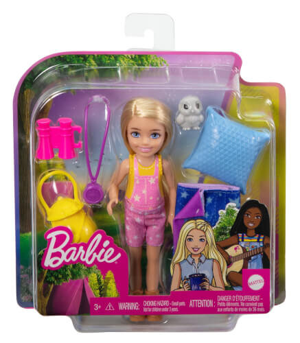 Barbie_\"It_Takes_Two!_Camping\"_Chelsea_P_HDF77, Figur, Puppe, Spielzeug, Kind, Person