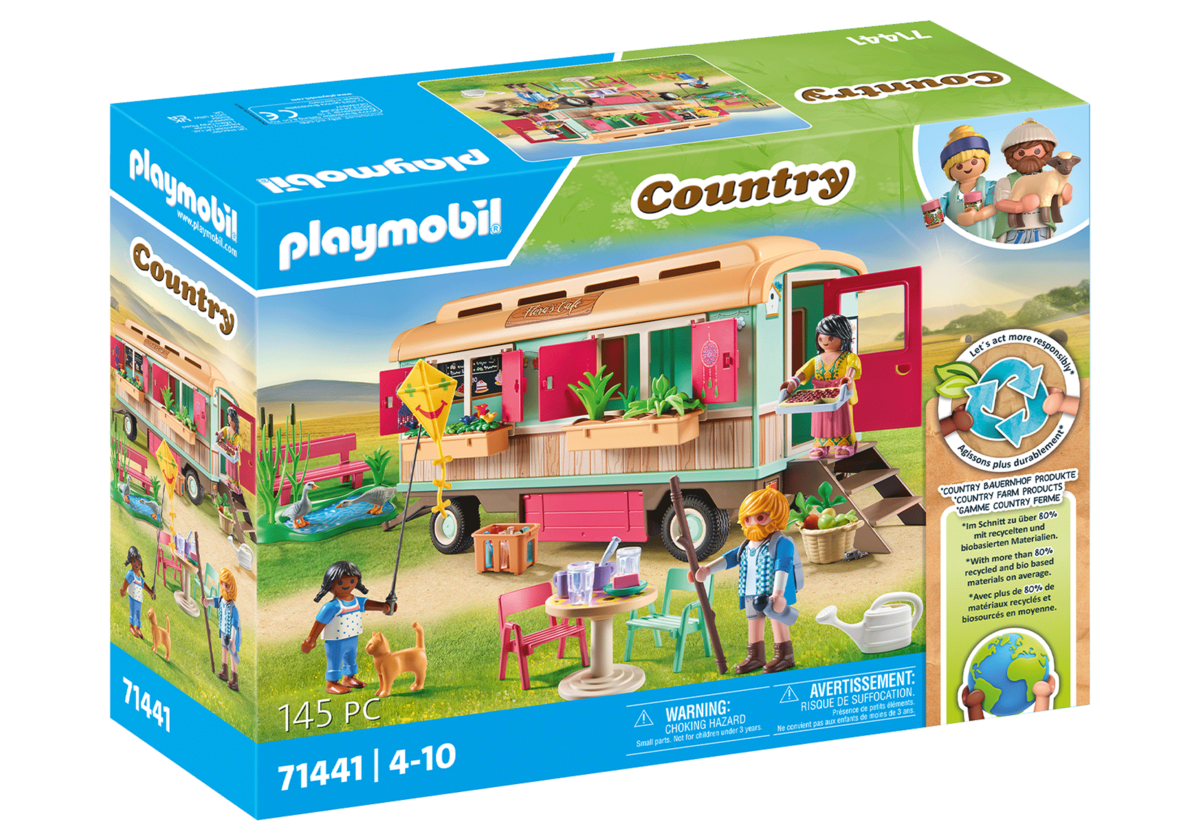 PLAYMOBIL 71441 Gemütliches Bauwagencafe PLAYMOBIL, 71441, Gemütliches, Bauwagencafe, Spielbereich, Person, Drinnen