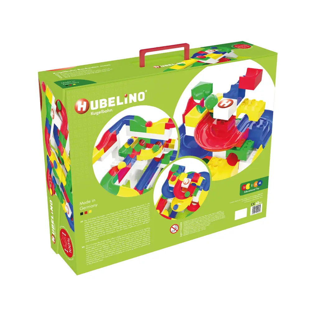 HUBELINO Kugelbahn Baukasten maxi (213-teilig)