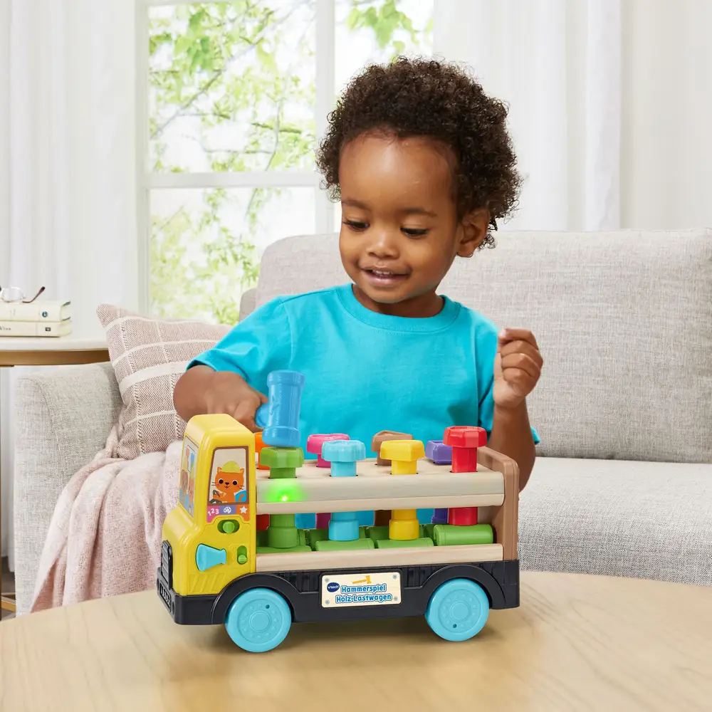 VTech Hammerspiel Holz-Lastwagen