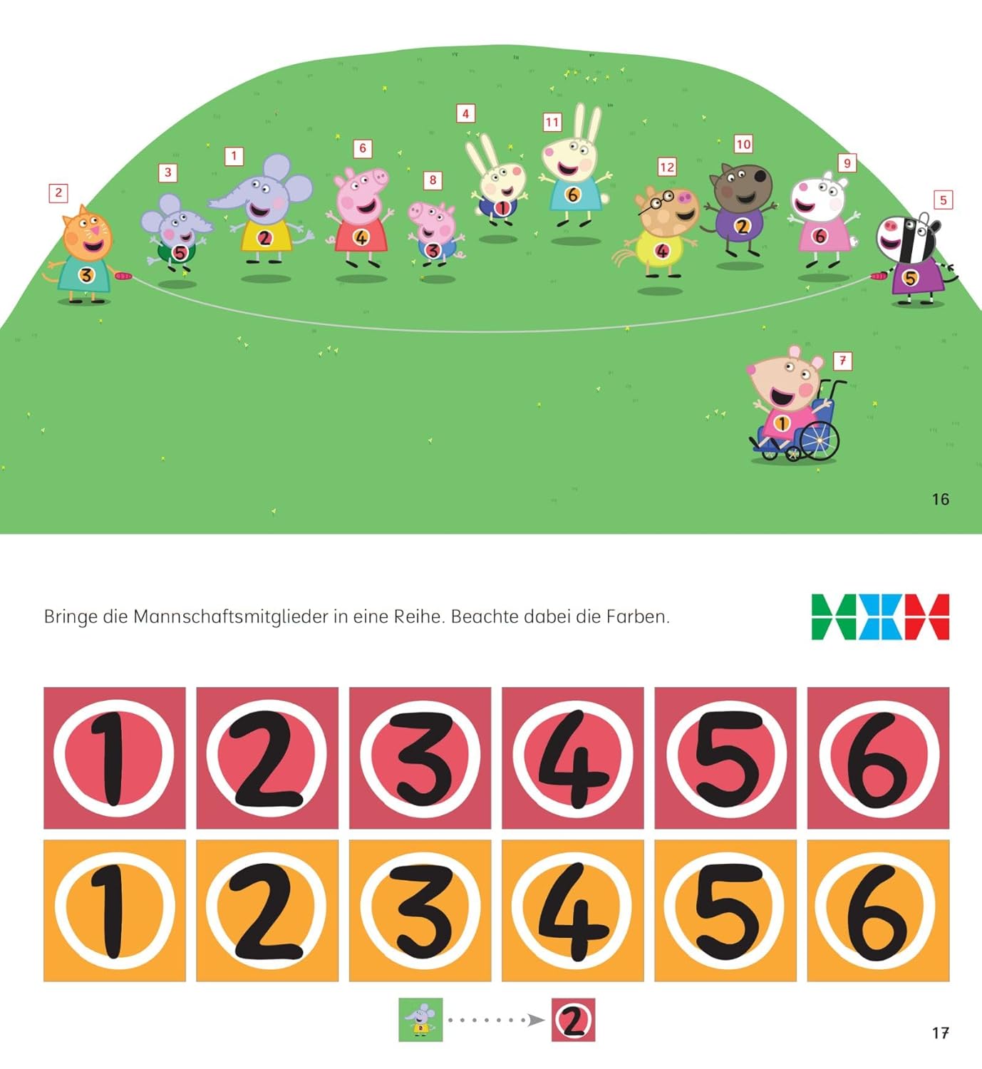 miniLÜK-Set Buchstabieren und zählen mit Peppa Pig