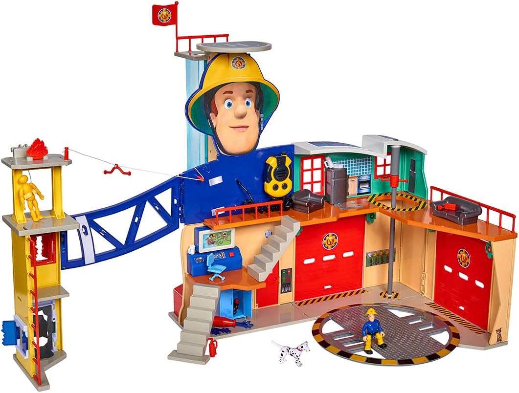 Feuerwehrmann SamMega-Feuerwehrstation XXL Feuerwehrmann, SamMega-Feuerwehrstation, XXL