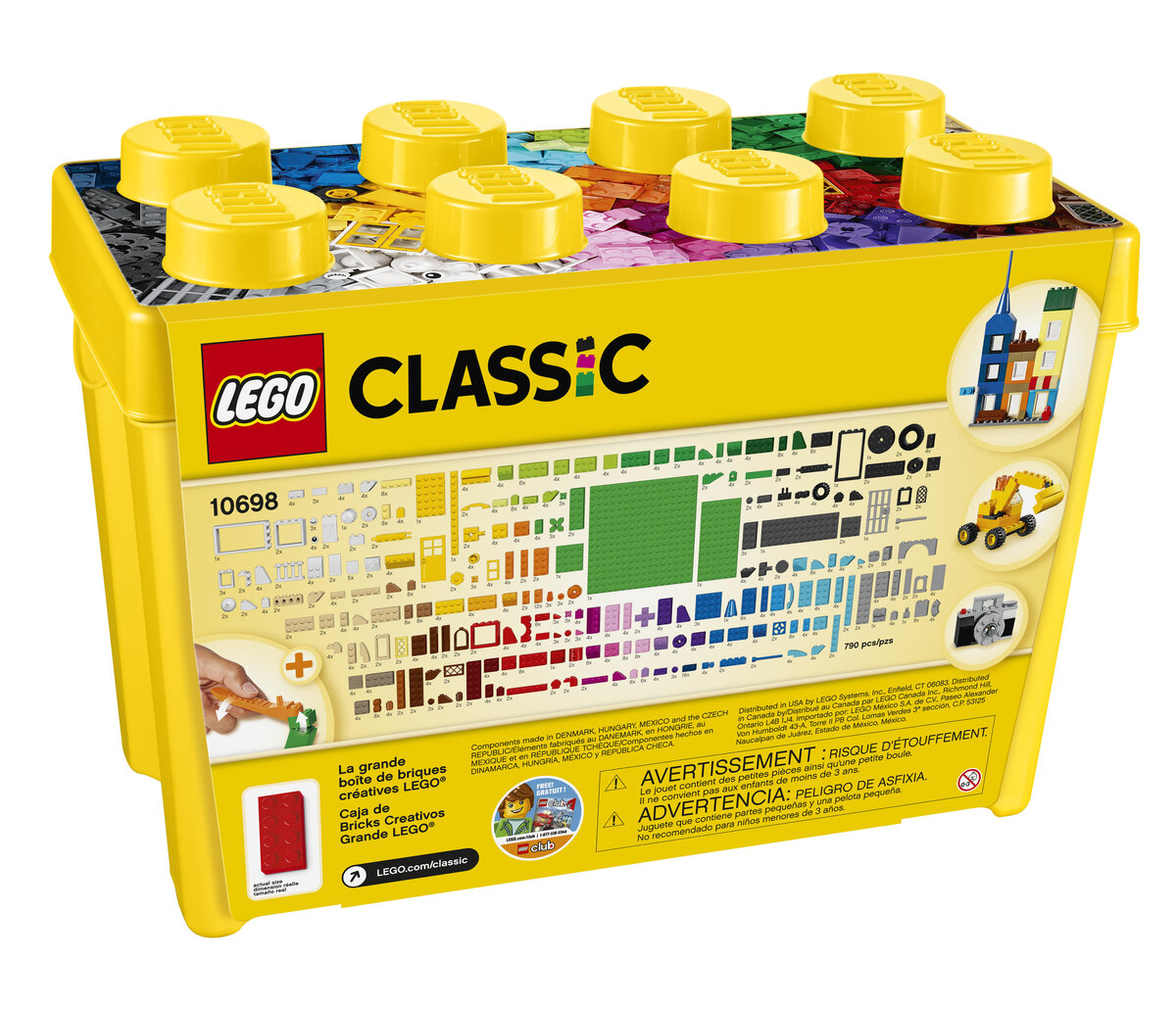 LEGO® Classic Große Bausteine-Box 10698