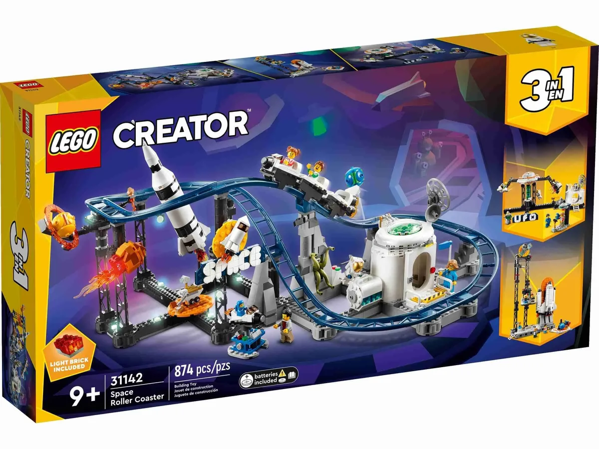 LEGO® Creator 3 in 1 Weltraum-Achterbahn 31142
