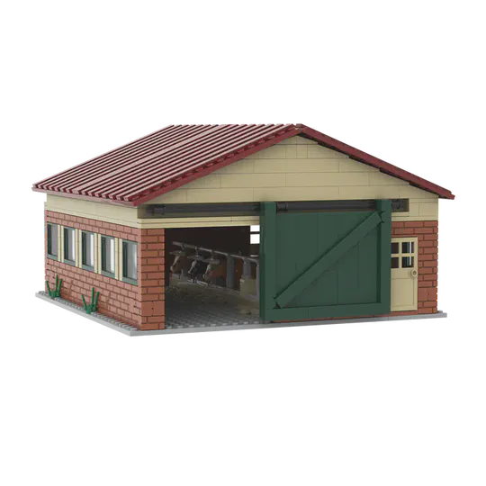 BRIXIES Plus Kuhstall / Cow barn