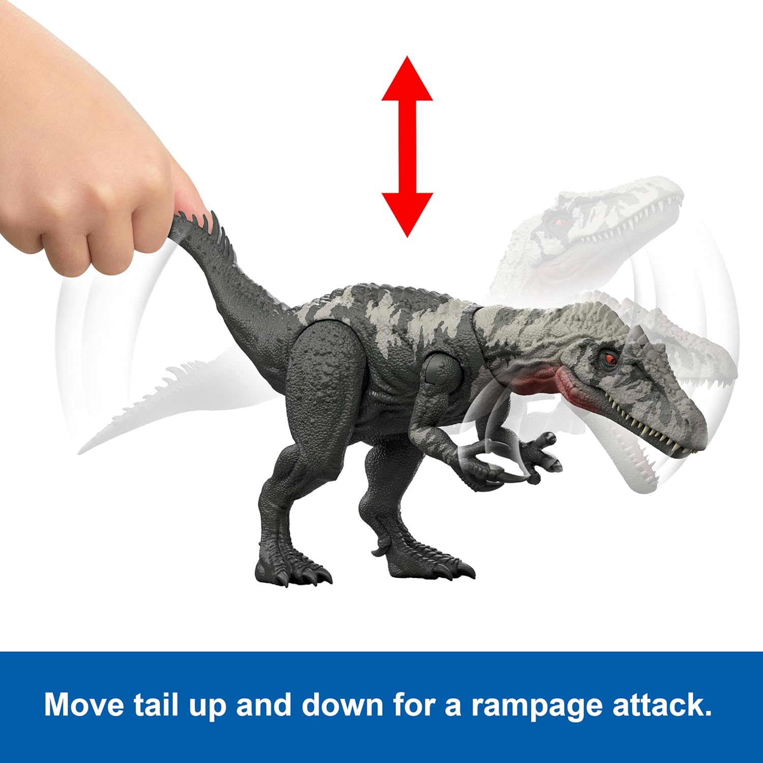 Jurassic World™ Gigantic Trashers Chilantaisaurus Tier, Dinosaurier, Reptil, T-Rex