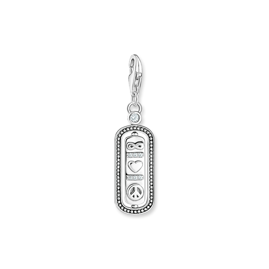 Thomas Sabo Anhänger Charm-Club Love & Peace Thomas, Sabo, Anhänger, Charm-Club, Love, &, Peace, Zubehor, Anhänger