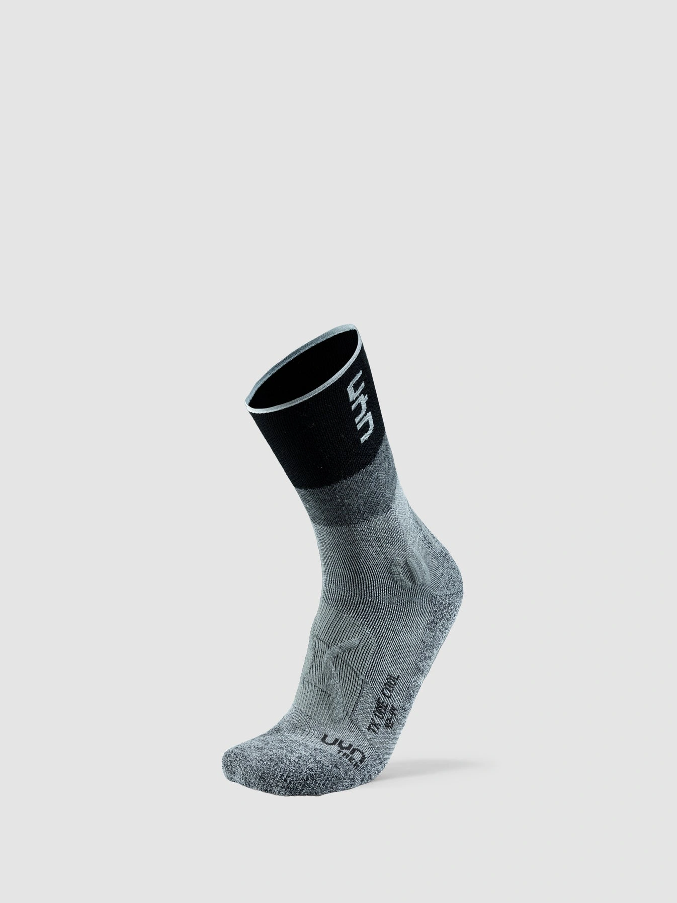 UYN Damen Trekkingsocken One Cool S100292G174 - Grau/Schwarz GR. 35/36