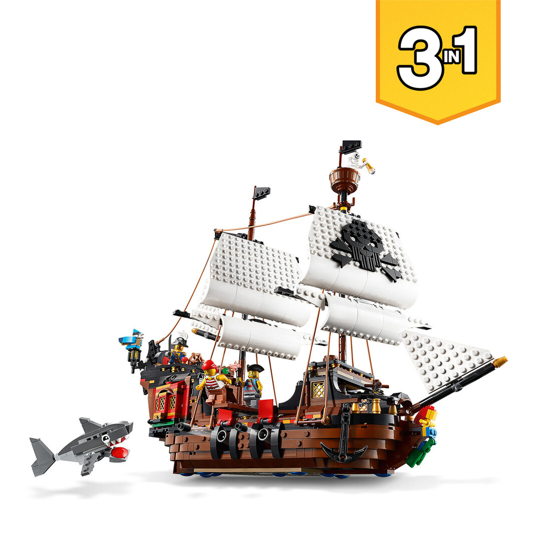 LEGO® Creator 3 in 1 Piratenschiff 31109