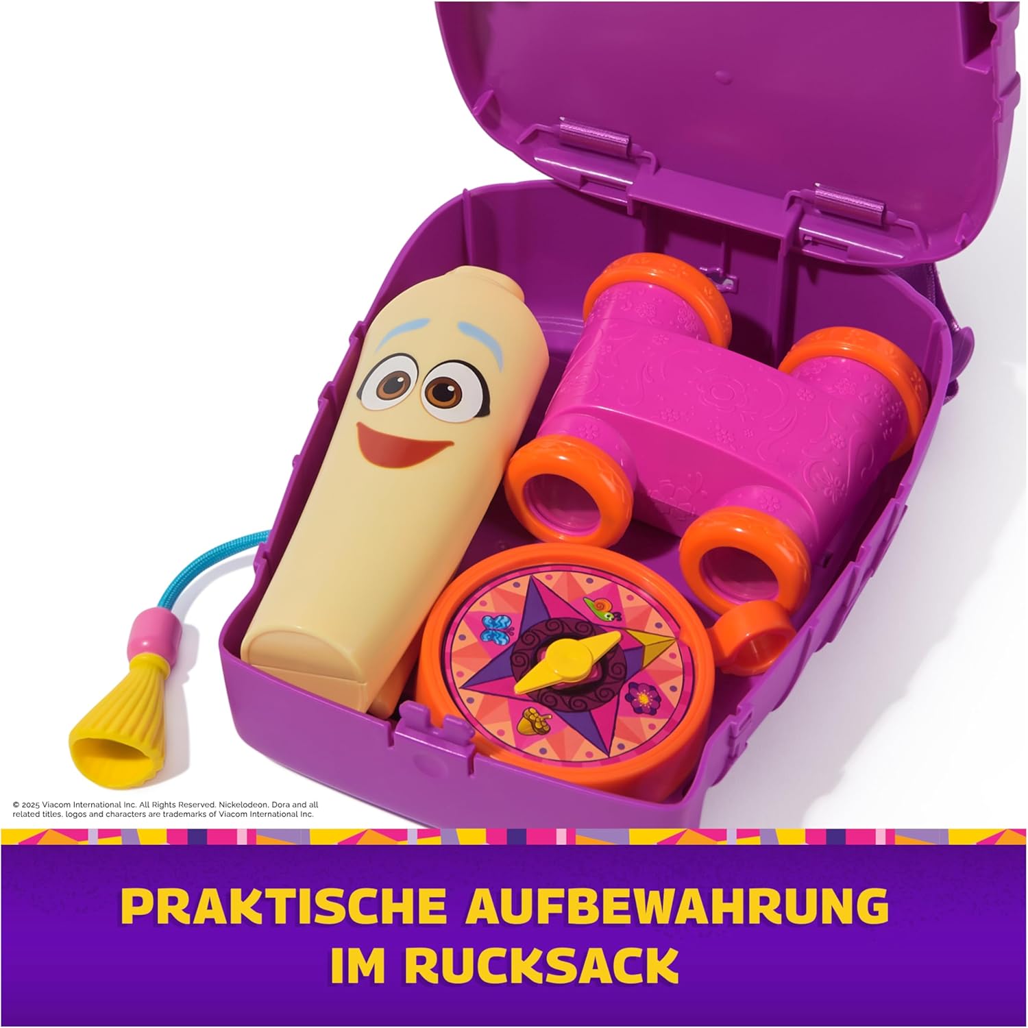Dora the Explorer My Adventure Backpack Lila Kinderrucksack mit Dora-Motiv und Zubehör