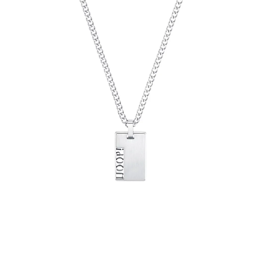 JOOP!, Kette, Panzer, Edelstahl, Damen, Silber, 60, cm, 2032470