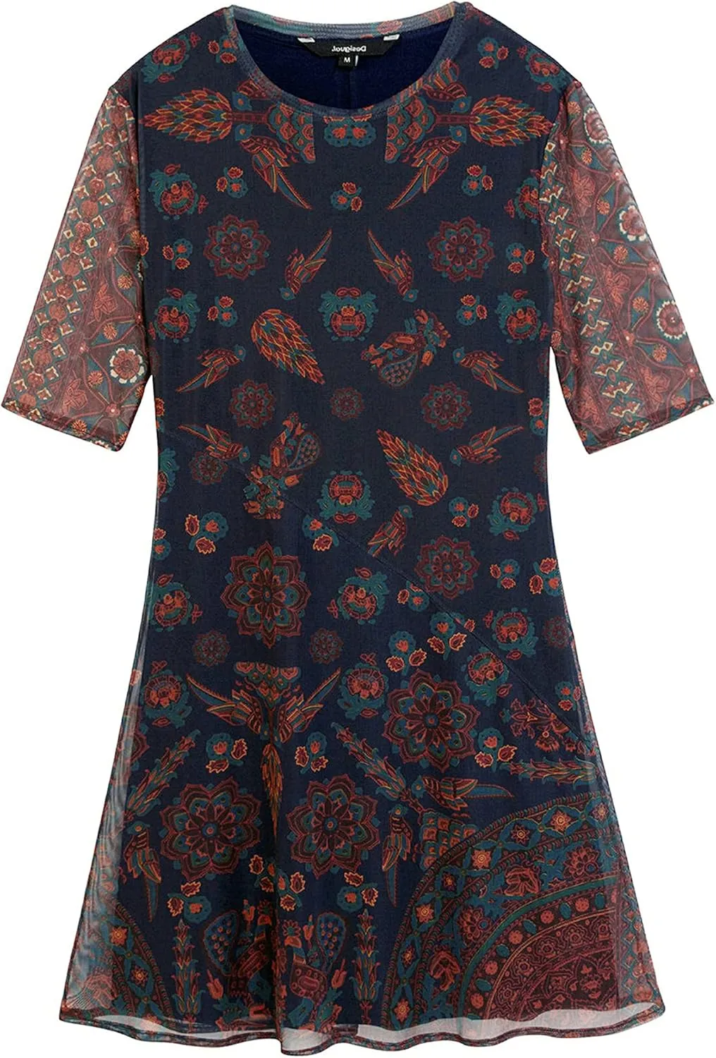 Desigual Damen Kleid „La“ - Dunkelblau 20WWVK635000 GR. XL