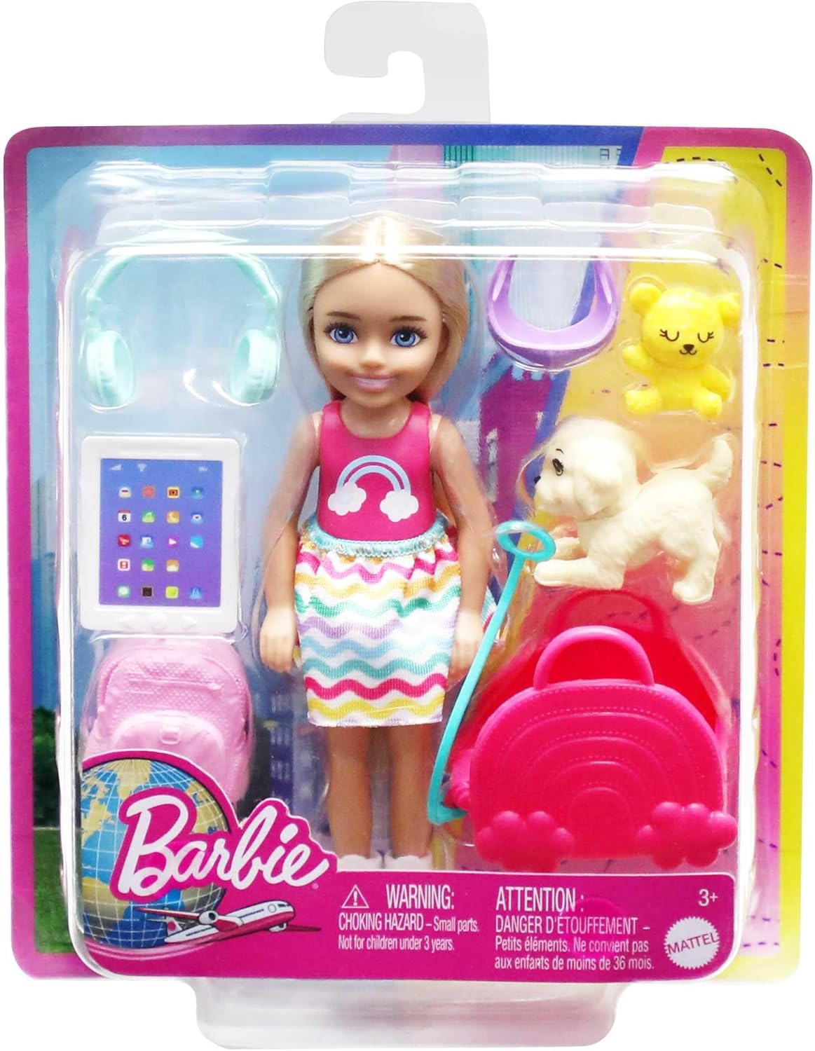 Barbie® Chelsea auf einer Reise Puppe HJY17