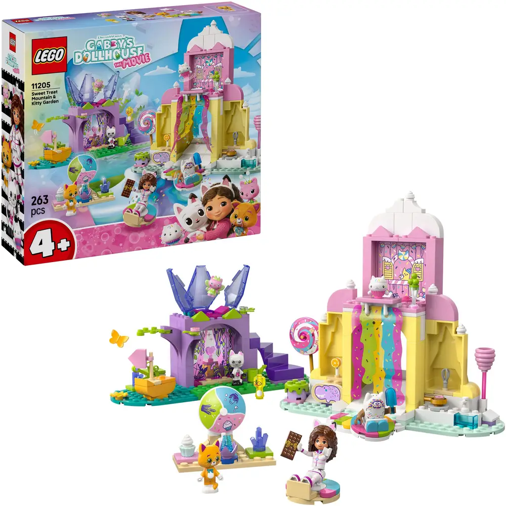 LEGO® Gabby's Dollhouse Zuckerguss-Gebirge und Kätzchen-Garten 11205 LEGO® Gabby's Dollhouse Zuckerguss-Gebirge und Kätzchen-Garten 11205