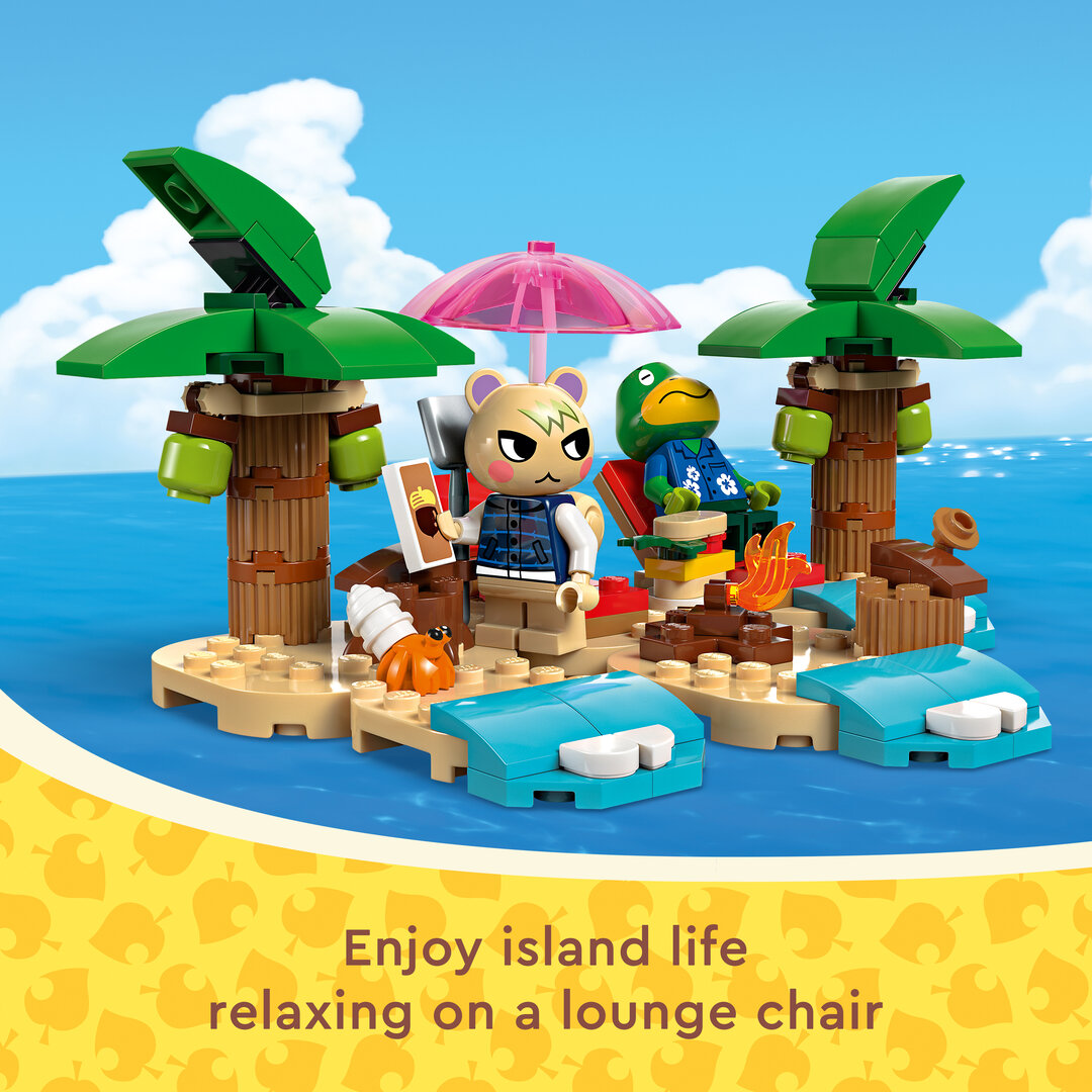LEGO® Animal Crossing™ Käptens Insel-Bootstour 77048