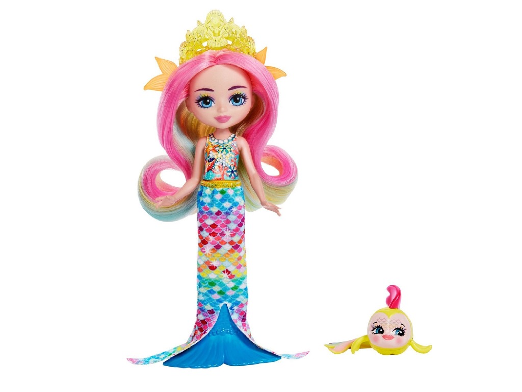 Royal Enchantimals Radia Rainbow Fish & Flo Meerjungfrauenpuppe