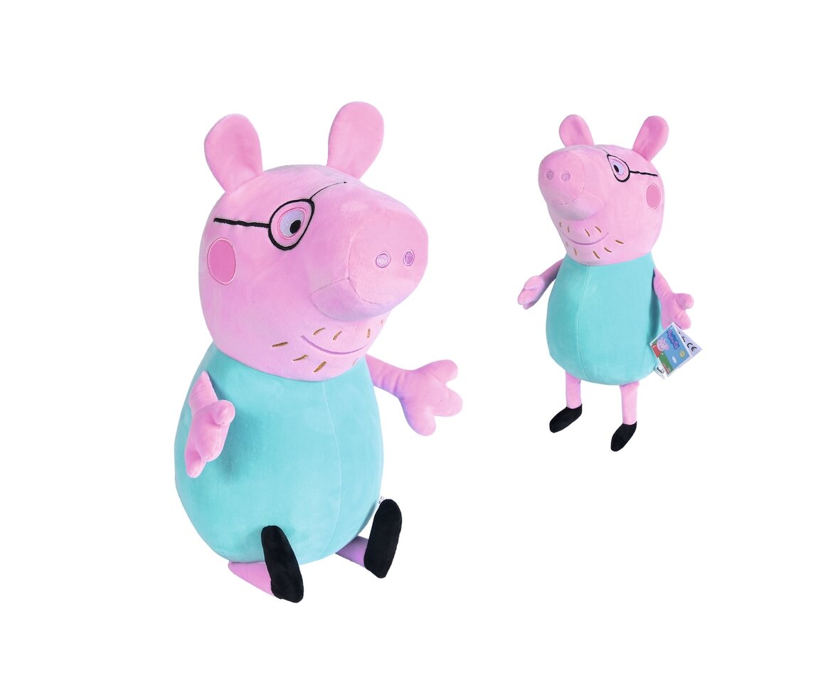 Peppa_Pig_Plüsch_Papa_Wutz,_37cm_(109261005), Plüsch, Spielzeug, Figur