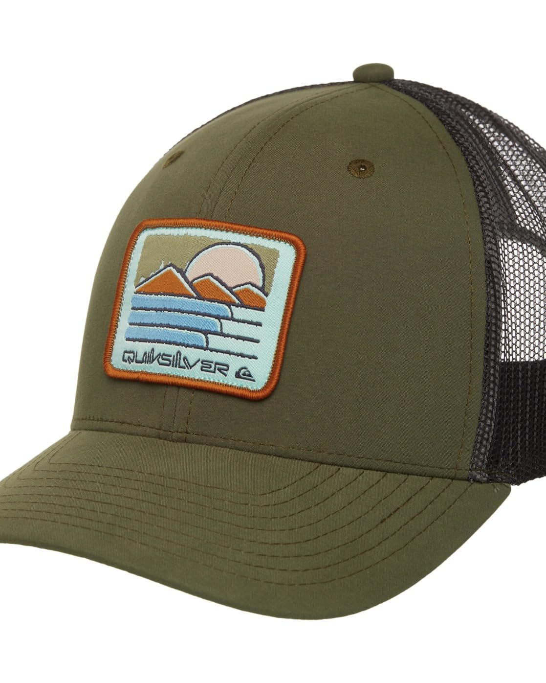 Quiksilver Fabled Season - Snapback-Cap für Männer. Olivgrün