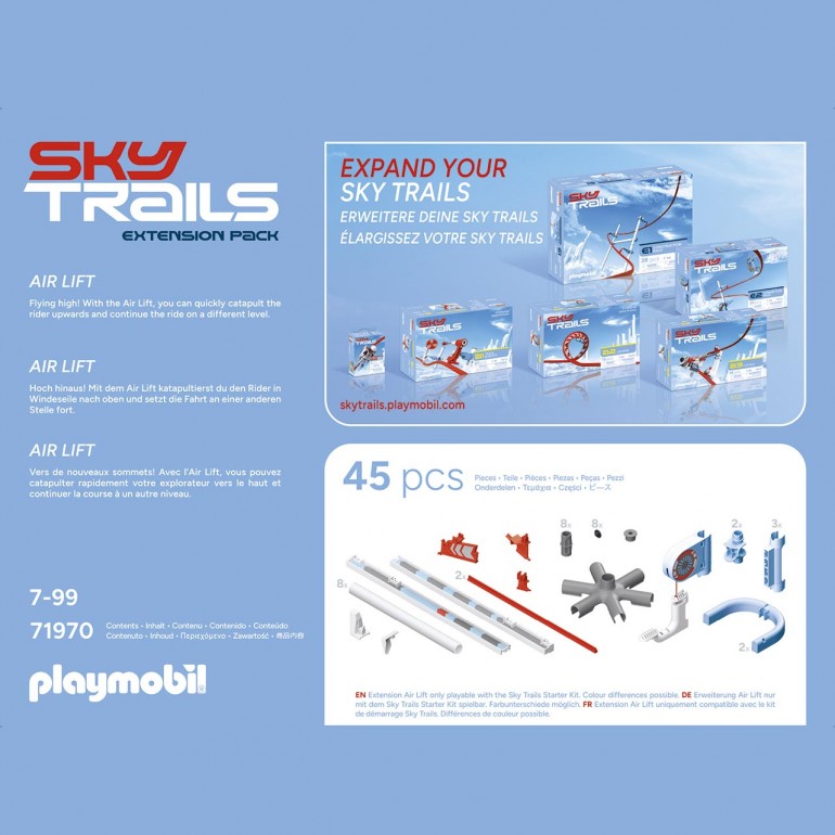 PLAYMOBIL 71970 Sky Trails: Air Lift