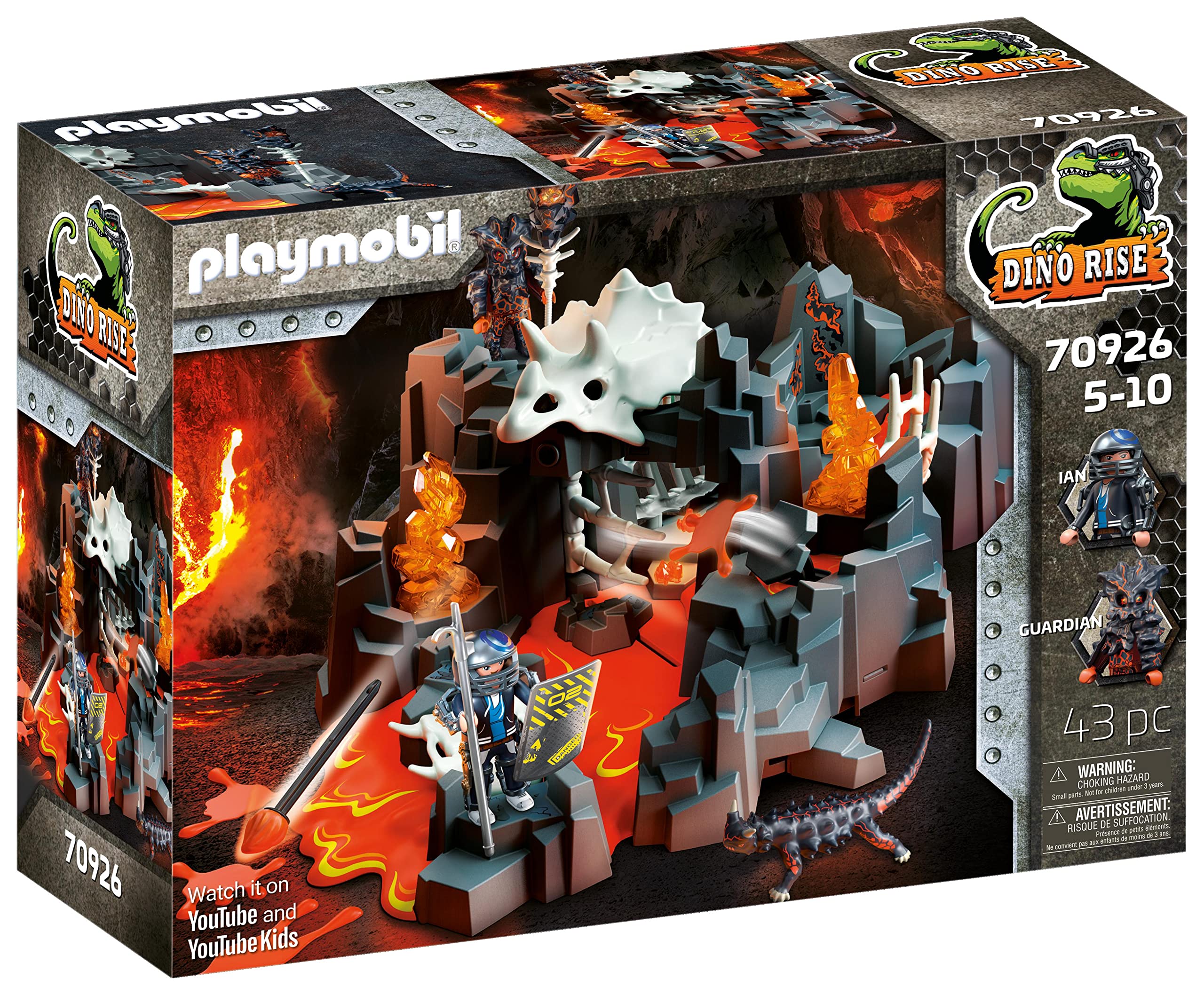 PLAYMOBIL Dino Rise XXL Set (70926, 70927, 70928, 70929) – 4-in-1 Abenteuerpaket