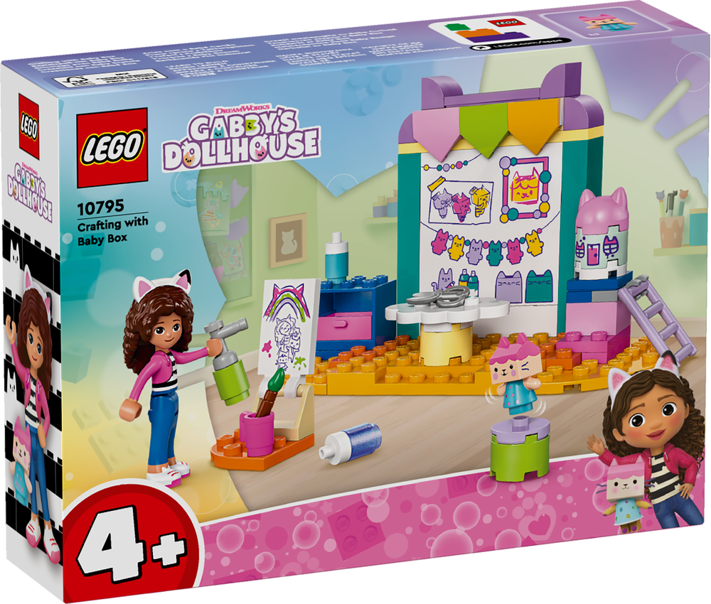 LEGO 10795 Gabbys Puppenhaus Bastelspaß mit Baby Box LEGO, 10795, Gabbys, Puppenhaus, Bastelspaß, mit, Baby, Box, Puppe, Spielzeug, Person, Gesicht, Kopf