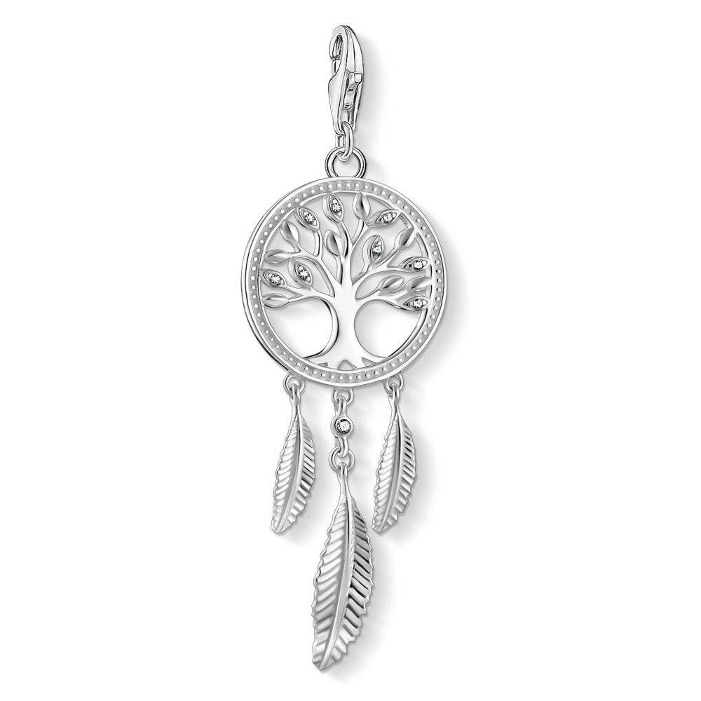 Thomas Sabo Anhänger Charm-Club Traumfänger Sil 1845-051-14 Thomas, Sabo, Anhänger, Charm-Club, Traumfänger, Sil, 1845-051-14, Zubehor, Ohrring, Schmuck, Halskette, Anhänger