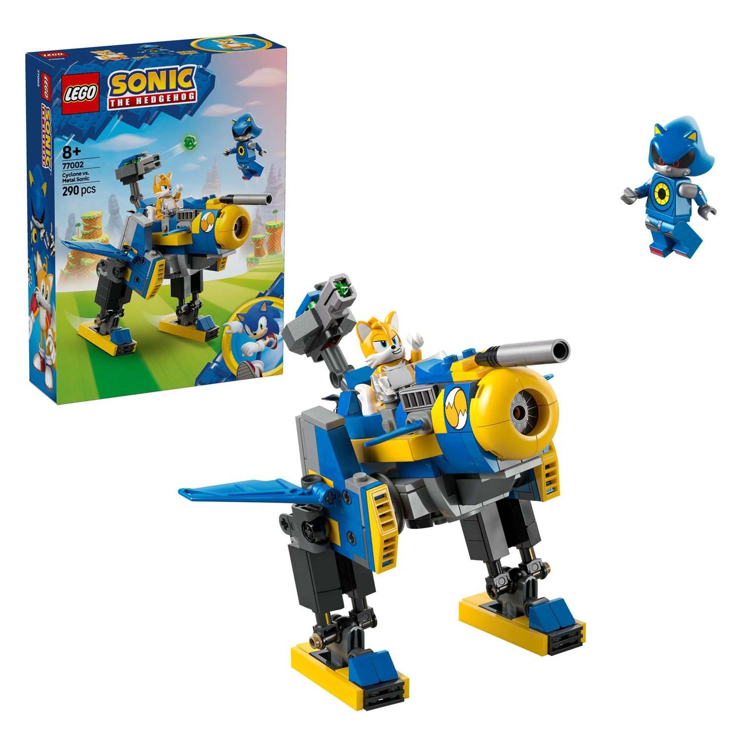LEGO Sonic the Hedgehog 77002 Cyclone vs. Metal Sonic LEGO Sonic the Hedgehog 77002 Cyclone vs. Metal Sonic