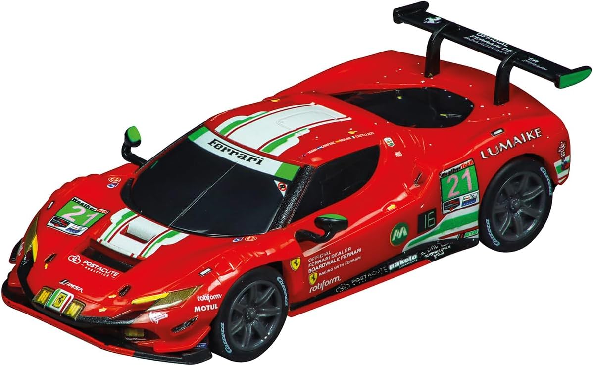 Carrera GO!!! Ferrari 296 GT3 "AF Corse. No.21" 20064242 Auto, Sportwagen, Fahrzeug, Rad, Leichtmetallfelge