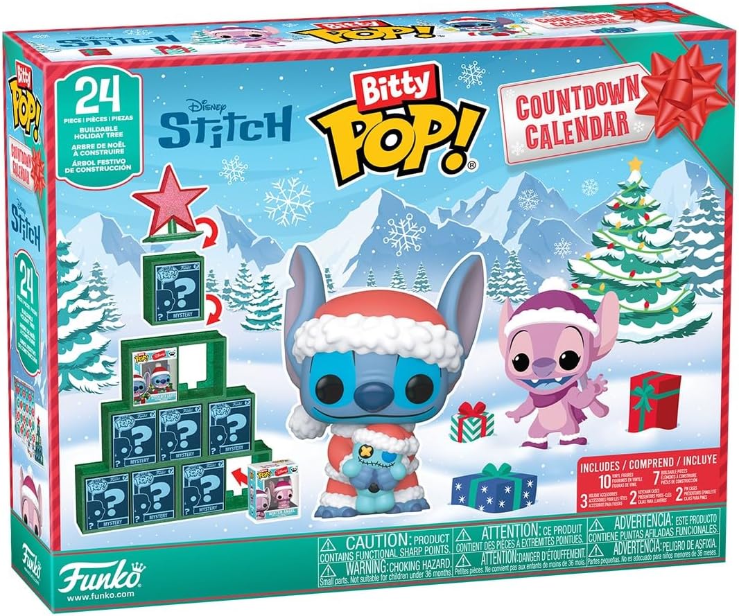 Funko Bitty Pop! Countdown Calendar Stitch Holiday Lilo & Stitch Adventskalender Funko Bitty Pop! Countdown Calendar Stitch Holiday Lilo & Stitch Adventskalender